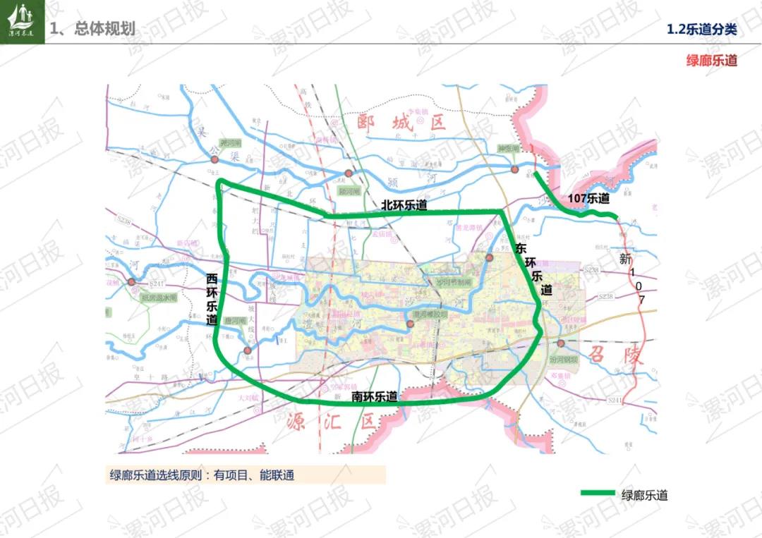 漯河市最新规划道路图